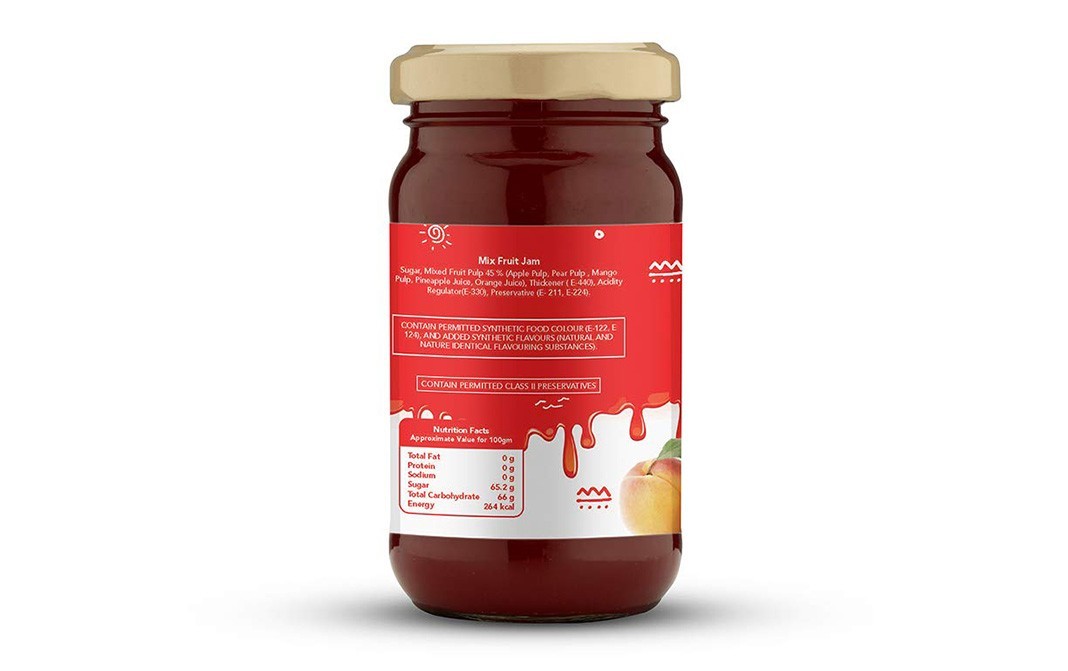 Pursuit Mix Fruit Jam    Glass Jar  370 grams